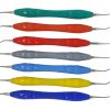 Set of 7 Silicon Coated Gracey Curettes-0