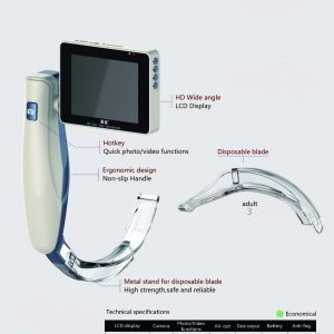 Disposable Video Laryngoscope (3 Blades)-0